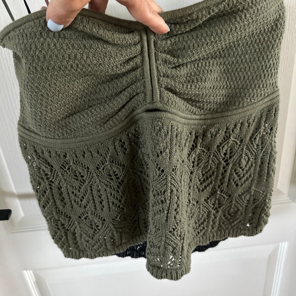 Knit Strapless Bandeau /Top